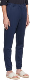 Boss Navy Hadiko Curved Lounge Pants