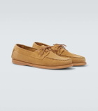 Saman Amel City Moc suede boat shoes