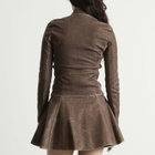 Diesel Women's T-Hunder Long Sleeve Top in Brown