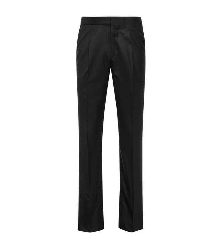 Photo: Brunello Cucinelli Wool and silk twill pants