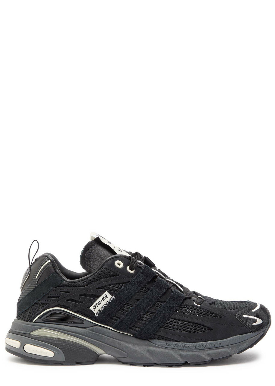 Adidas X Song For The Mute Adistar Cushion Panelled Mesh Sneakers Black