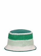 CASABLANCA - Logo Crochet Cotton Bucket Hat