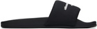 Alexander Wang Black AW Pool Slides