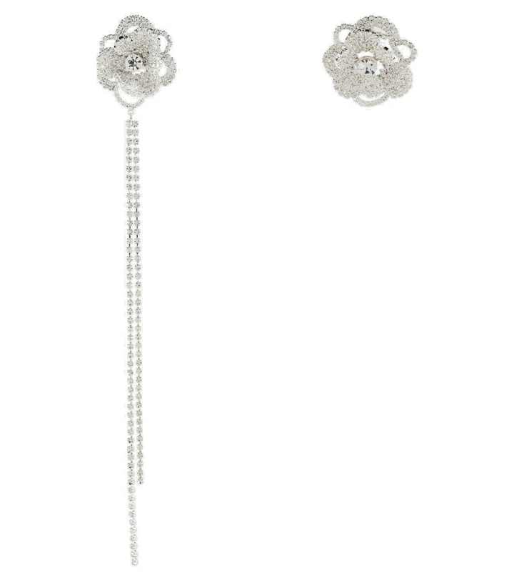 Photo: Magda Butrym Embellished asymmetric drop earrings