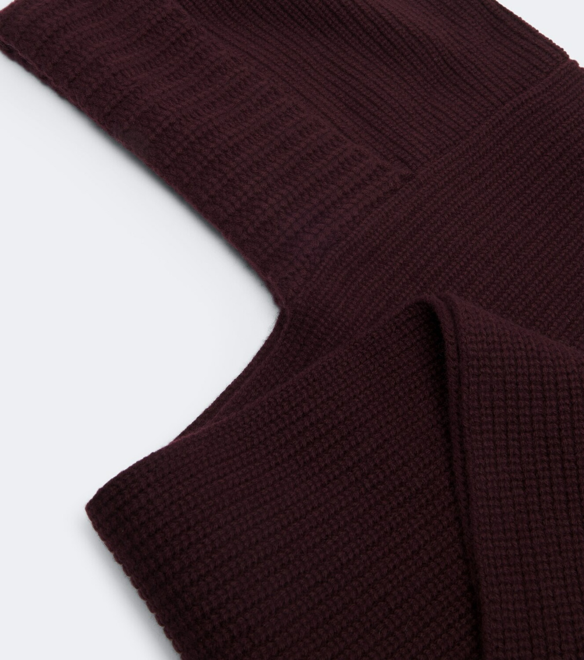 Yves Salomon Ribbed-knit wool and cashmere hood