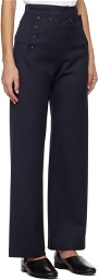 Bode Navy Sailor Trousers