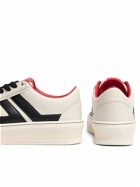 LANVIN Pluto Leather Low Top Sneakers