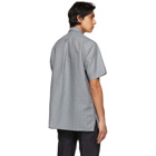 Brioni Grey Regular Short Sleeve Shirt