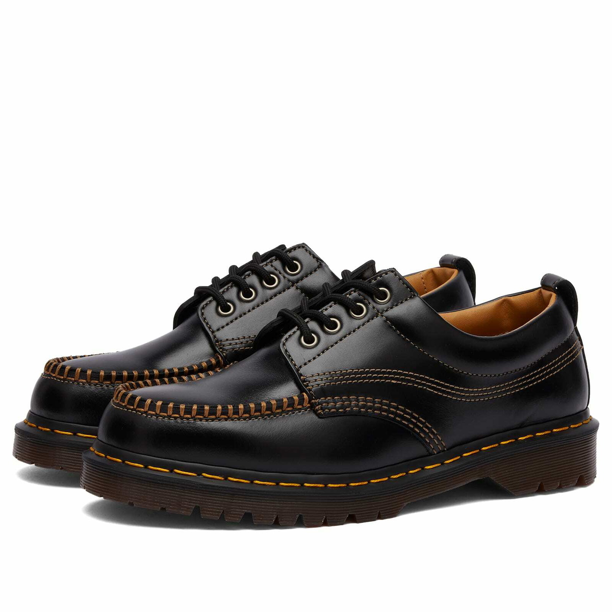 1460 Mono Smooth Leather Lace Up Boots in Black | Dr. Martens