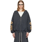 Fear of God ESSENTIALS Gray 90's Zip-Up Hoodie