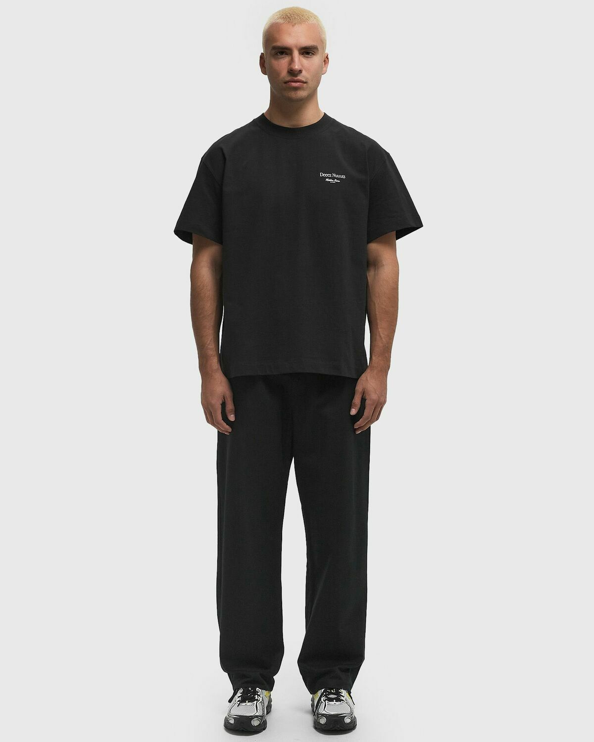 BSTN Brand Lyrics Tee Black Mens Shortsleefe