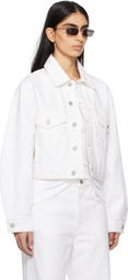 AGOLDE White Palmer Denim Jacket