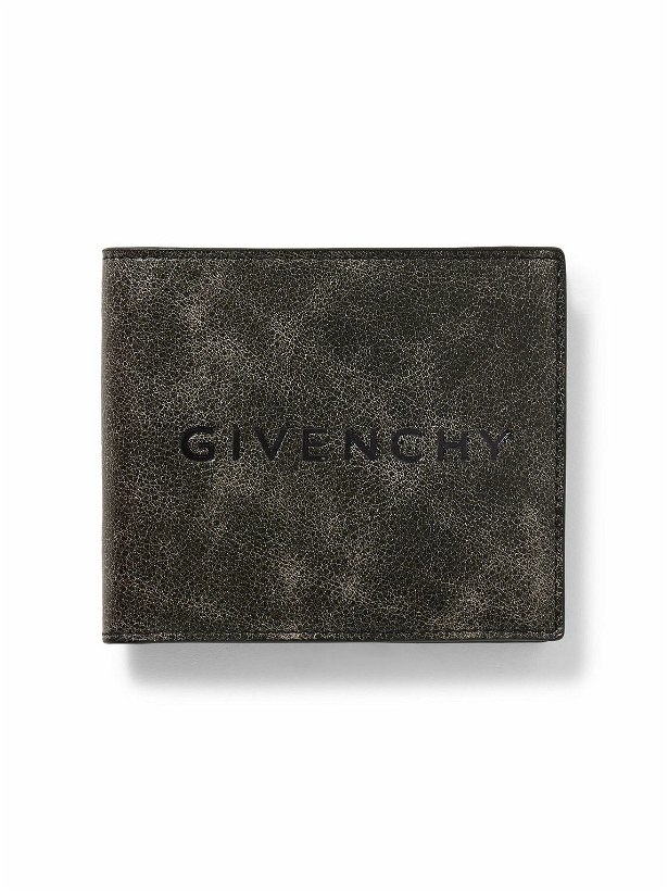 Photo: Givenchy - Logo-Embossed Full-Grain Leather Billfold Wallet