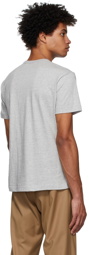 COMME des GARÇONS PLAY Grey Outline Heart T-Shirt