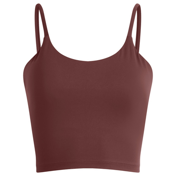 Photo: Adanola Women's Ultimate Tank Bra Top in Burgundy