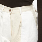 W'menswear Women's Unisex Freedom Flight Trouser in Off-White