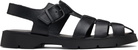 KLEMAN Black Babord VTG Sandals