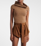 Magda Butrym Draped knitted top