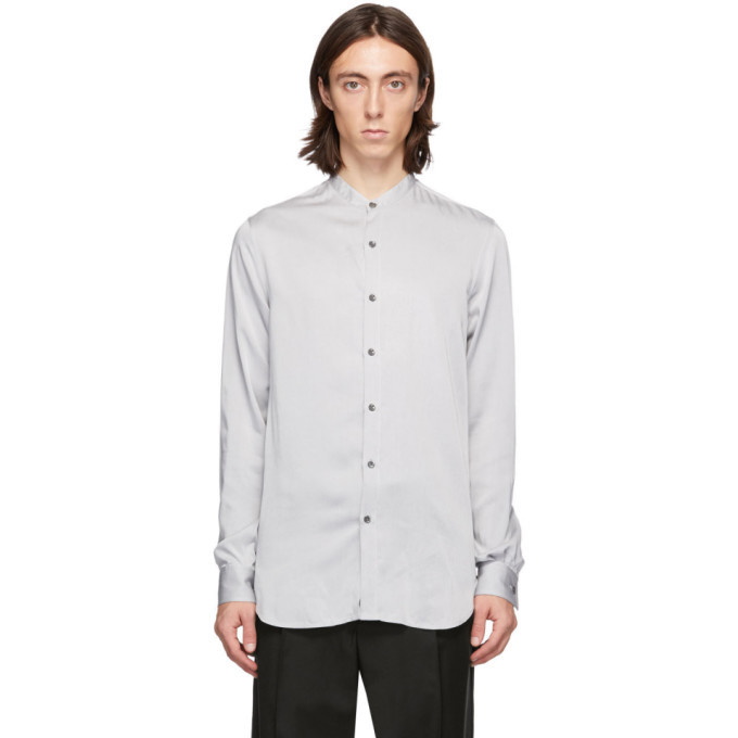 Photo: Giorgio Armani Grey Lyocell Shirt