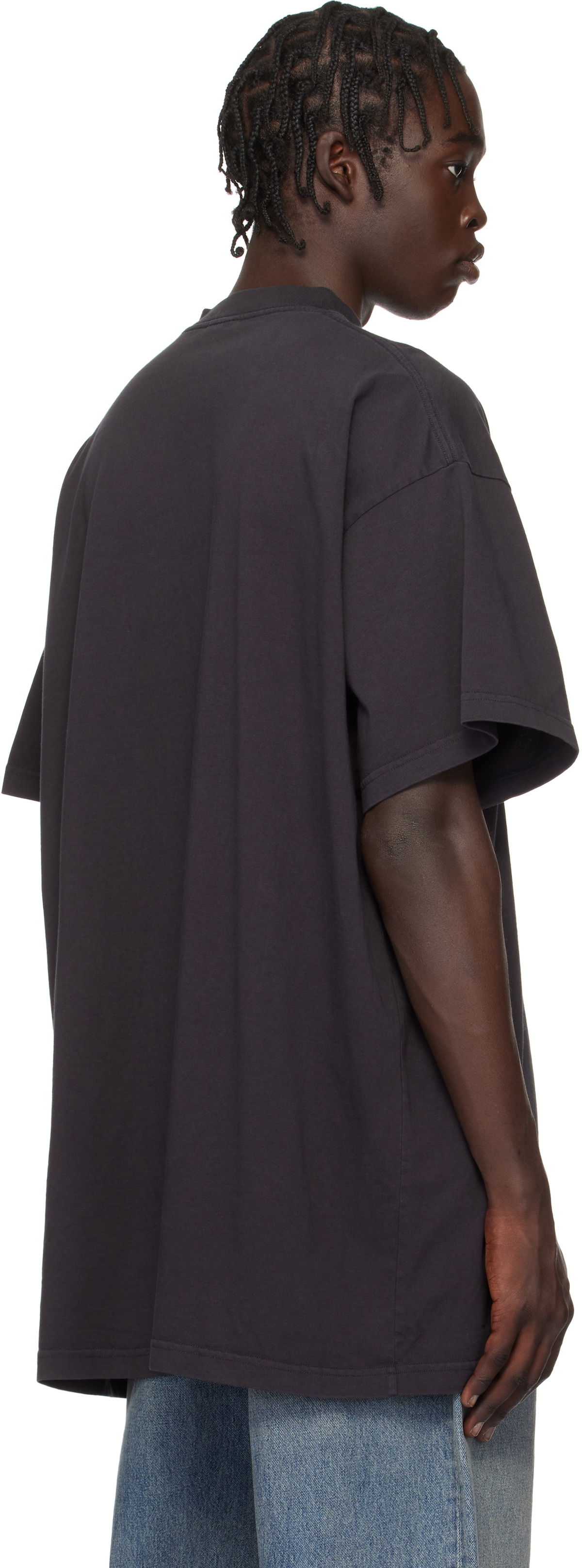 Balenciaga Black 'Balenciaga Boxing' Oversized T-shirt Balenciaga