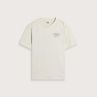 END. Worn Established T-shirt in Smoke White