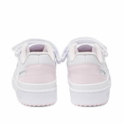 Adidas Forum Low Sneakers in White/Almost Pink/Light Purple