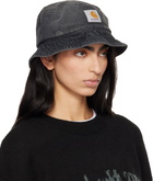 Carhartt Work In Progress Black Aden Bucket Hat
