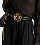 Déhanche Koru leather belt