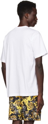 Versace Jeans Couture White Bonded T-Shirt