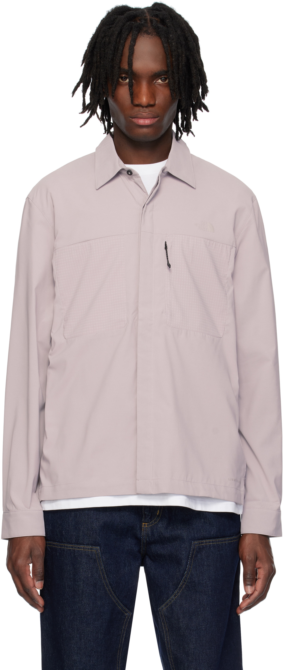 The North Face Taupe Long-Sleeve LIGHTRANGE Shirt