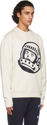 Billionaire Boys Club Beige Chainstitch Astro Logo Sweatshirt