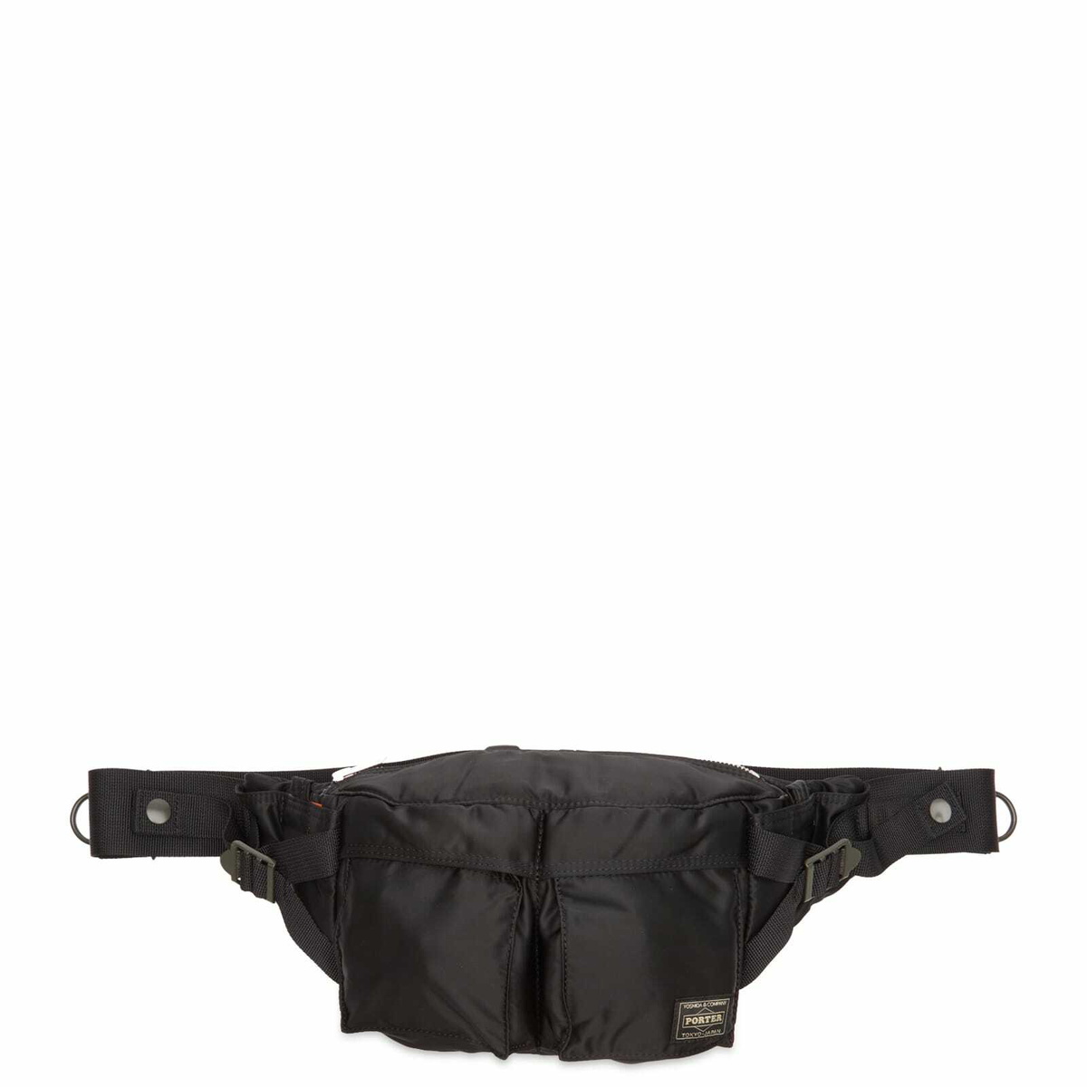 Porter-Yoshida & Co. Tanker Waist Bag - Small in Black 