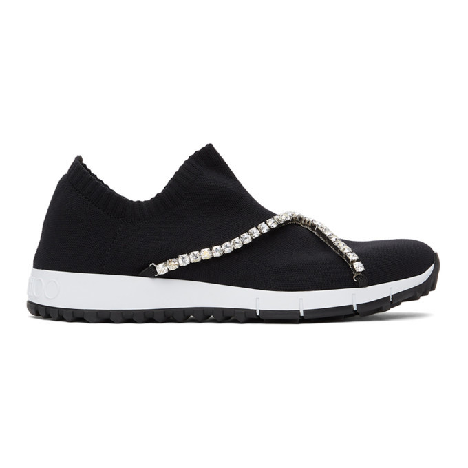 Jimmy Choo Black Verona Sneakers