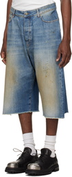424 Blue 'Big Daddy' Denim Shorts