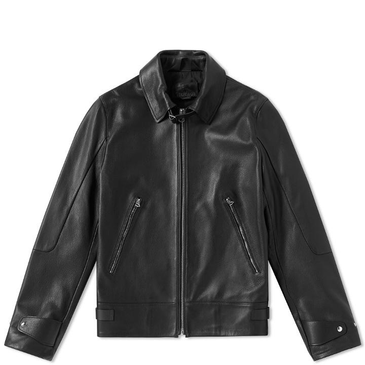 Photo: Acne Studios Aze Leather Jacket