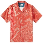 Paul Smith Men's Printed Vacation Shirt in Red