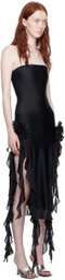 Fancì Club Black 'The Thieves' Maxi Dress
