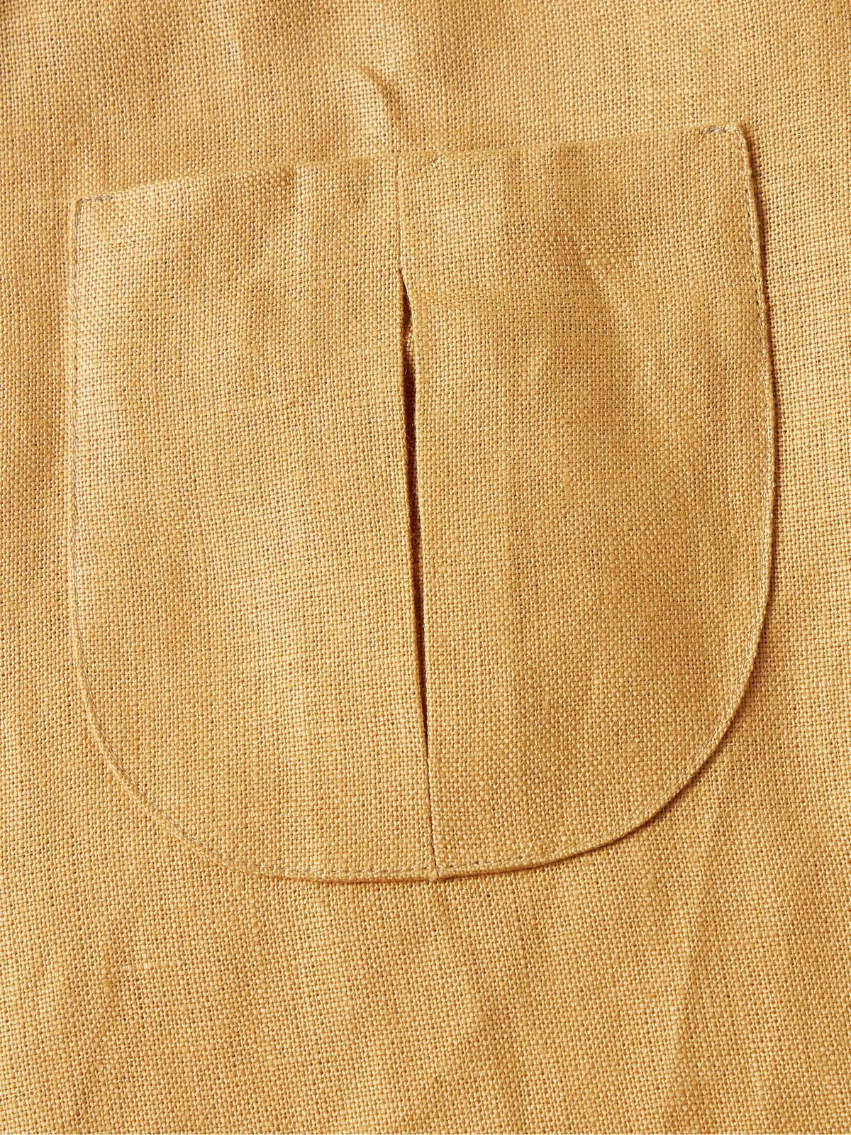 DE PETRILLO - Linen Jacket - Brown De Petrillo