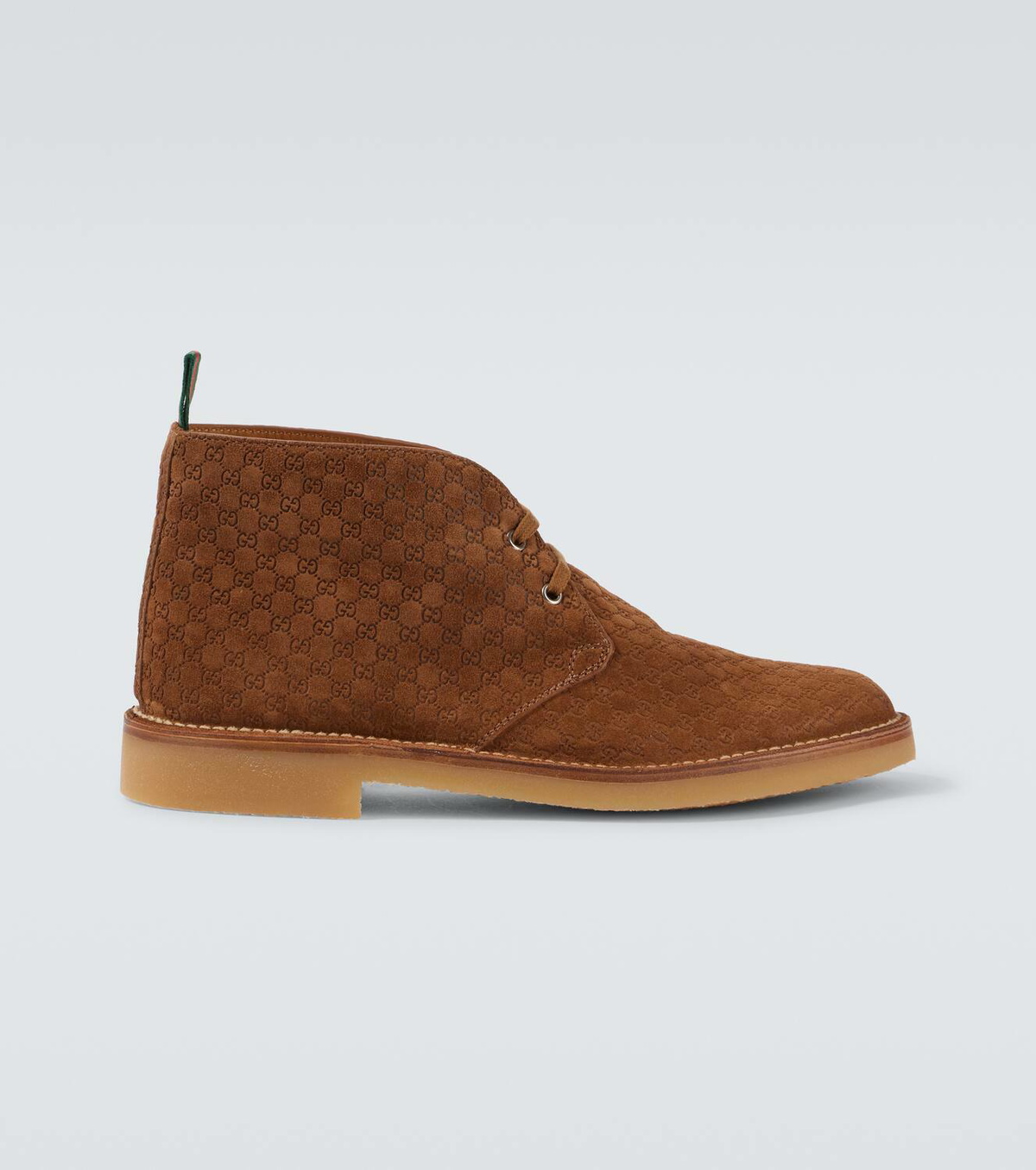 Gucci GG suede ankle boots