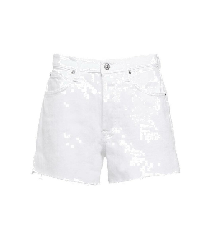 Photo: 7 For All Mankind High-rise Ruby denim shorts