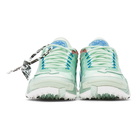 Off-White Green and Blue Odsy-2000 Sneakers