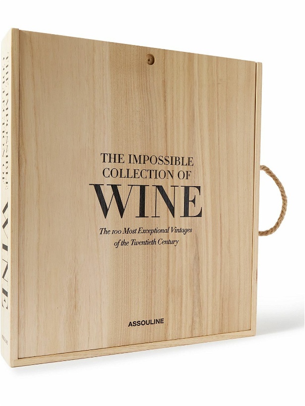 Photo: Assouline - The Impossible Collection of Wine Cloth-Bound Book