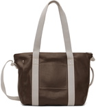 Rick Owens Brown Trolley Tote