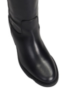 Via Roma 15 In Black Leather