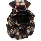 Burberry Black and Beige Archie Backpack