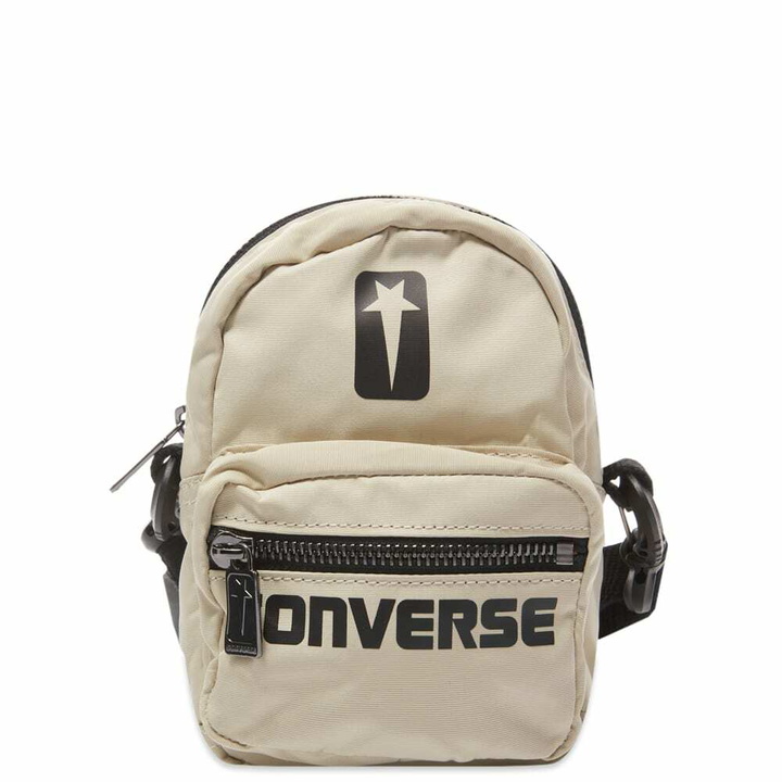 Photo: Converse DRKSHDW Mini Go Lo Backpack in Pelican/Black