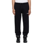Off-White Black Heraldic Arrow Cuffed Sweatpants