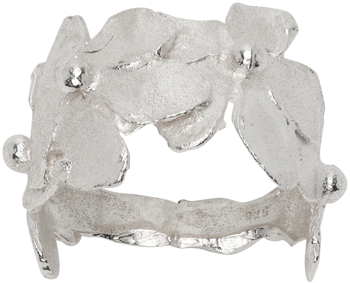 Photo: ELHANATI Silver Conie Vallese Edition Jardín Forest Ring