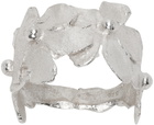 ELHANATI Silver Conie Vallese Edition Jardín Forest Ring