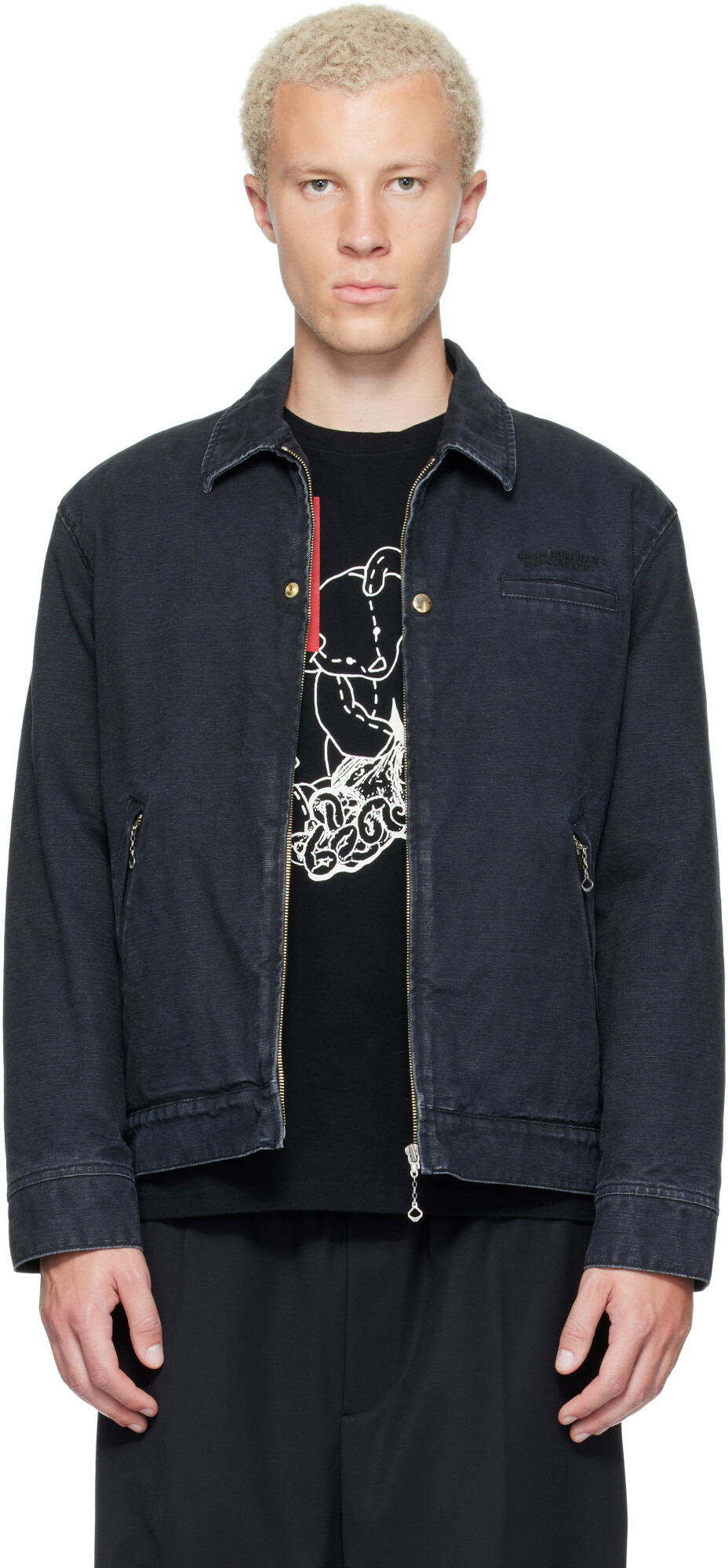 UNDERCOVER Gray Levi's Edition Type I Denim Jacket Undercover